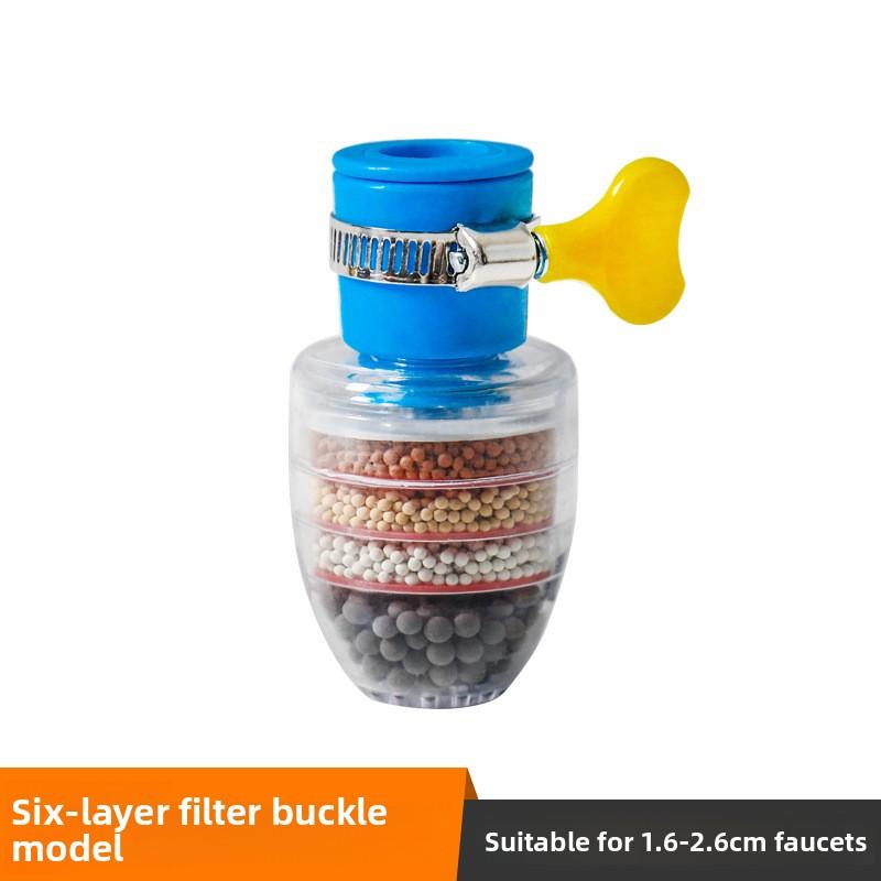 Six Layer Filtered Faucet Water Purifier for Home Kitchen