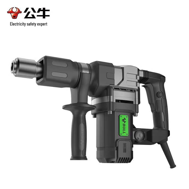 BULL 1200W 5KG Electric Demolition Hammer CN Plug (adapter Included)