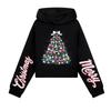 Kids Casual Fashion American Flag Printed Long Sleeve Hooded Sweatshirt