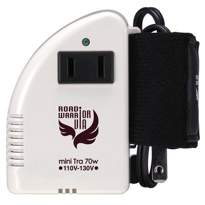 Joka Kogyo Small Transformer for Overseas Use Region 70W Transformer with Cord Storage Belt RWG310 (AC110-130V Compatible) Ultra-compact
