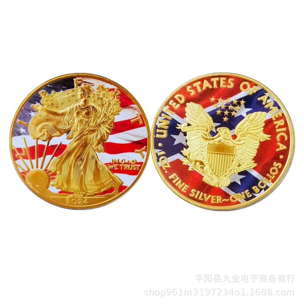 Commemorative Anniversary Coin Gold Plated Coin Collector Coin