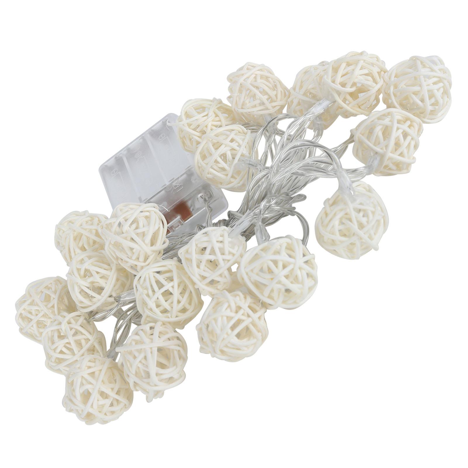 

Світлодідні гірлянди-глобуси Тепле біле світло Кульова прикраса для вечірки, сцени, весілля, спальні