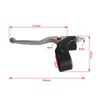 1 pair Motorcycle 7/8'' 22mm Left/Right Brake Lever For 47cc 49cc 2 Stroke Pocket Dirt Bike Moped Gas Scooter Mini Moto Parts
