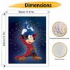 Disney Sorcerer Mickey Mouse Oil Paint By Numbers Hand Painting Kit. Home Decor Art Wall Gift