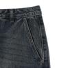 DISTN9NE Cut Cargo Long Denim Skirt Dark Indigo (Lp3Kf696-064)