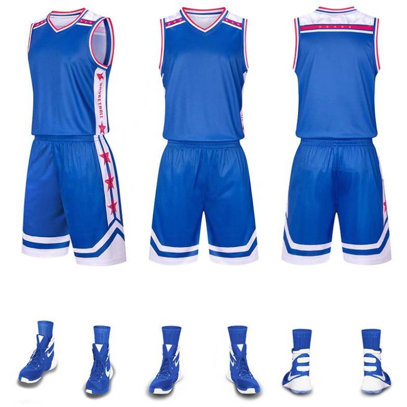 New Basketball Jersey Set Children'S Adult Jerseys Male And Female College Students Game Training Jersey Vest Summer