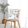 Rock Extremoduro Band Whales and Sun Pillow Cover  Square Cushion Cover Fashion Pillow Case For Sofa Bedroom Home Decor