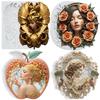 Goddess Silicone Mold Lady Avatar Apple Girl Queen Fondant Molds Cake Decorating Tools Theme Cake Dessert Decorated Chocolate Candy Mold