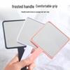 Simple Square Handheld Beauty Mirror with Printable Logo