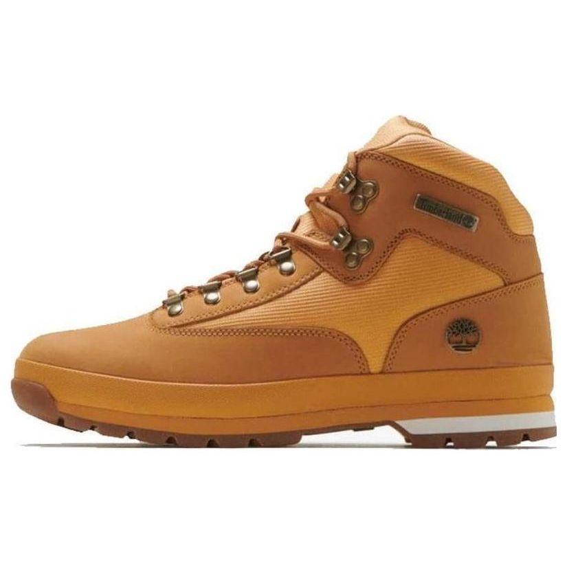 

Timberland Euro Hiker Wheat Nubuck Men Sneakers Brown TB091566-231 43.5