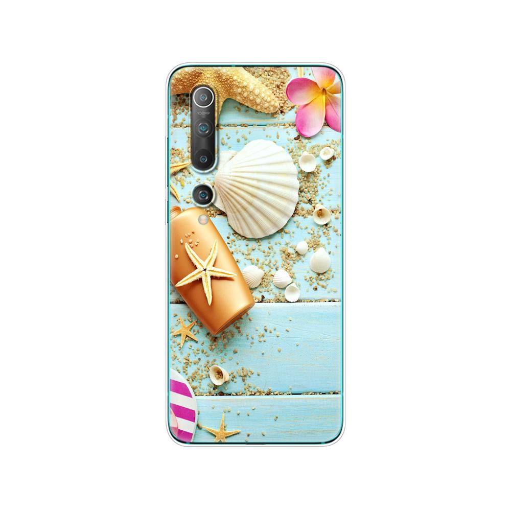 Silicon Case For Xiaomi Mi 10 Case Soft TPU Back Phone Cover For Xiaomi Mi 10 Pro Mi10 Etui 6.67" Full Protection Coque Bumper