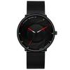 Dijanes Men'S Watch Trend Student Stainless Steel Mesh Strap Quartz Movement Watch