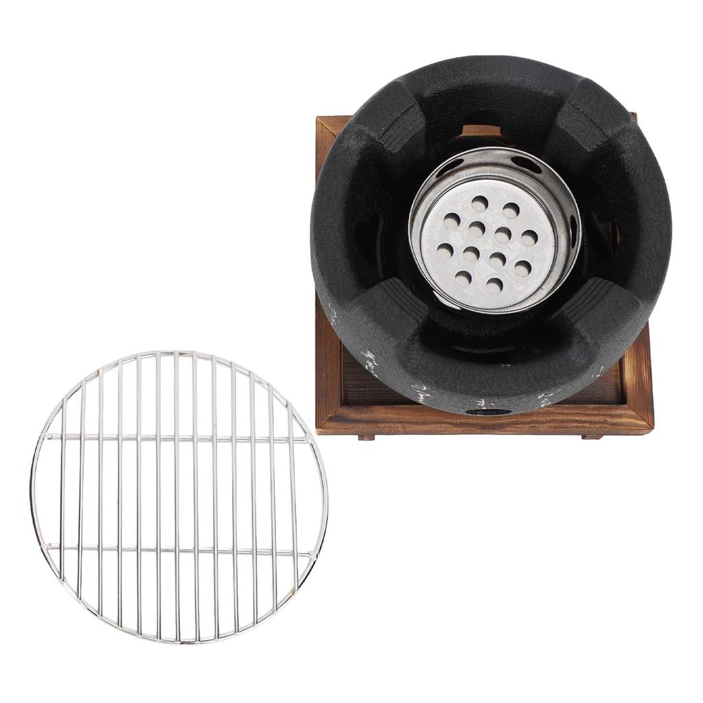 Przenośny mini grill węglowy w stylu japońskim do użytku domowego (S)
