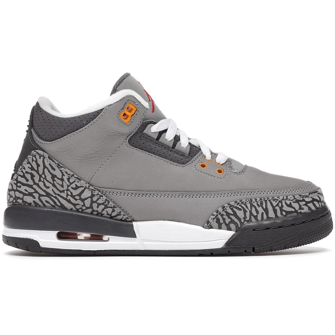 

Кроссовки Jordan 3 Retro Cool Grey (2021) (GS)(398614-012) 35.5