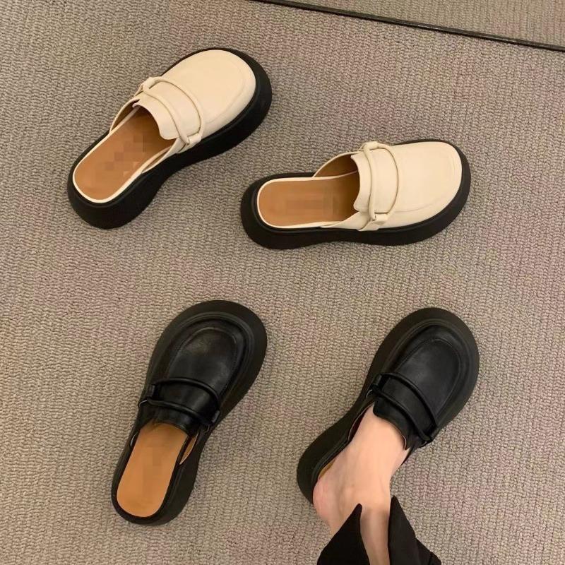 Thick Soled Slippers for Women, Big Toe Sponge Sole for Wearing, Women's Shoes with Toe Caps, Slippers for Women