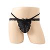 Men's stretch panties, hollow lace quadrangle thong sex underwear, men's sex underwear