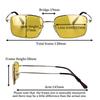 SHINU Night Vision Glasses for Driving Night Anti-glare Driving Glasses Man office Blue light blocking glasses polarized lenes