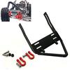 Steel 1pc Front Bumper With Winch Mount Shackles For Rc Axial Scx10 Car Crawler