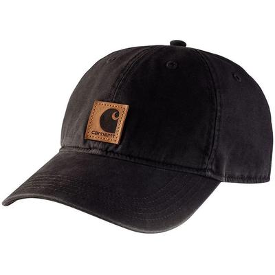 Outdoor Simple CANVAS CAP 100289 Black ONE SIZE [Carhartt] Cap, 100% Cotton, Design, (001) [Item]