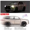 1/32 Scale Lexus LX570 Off-Road In Luxury SUV Model Car, Zinc Alloy Pull Back Toy Car with Sound and Light for Kids Boy Girl Gift