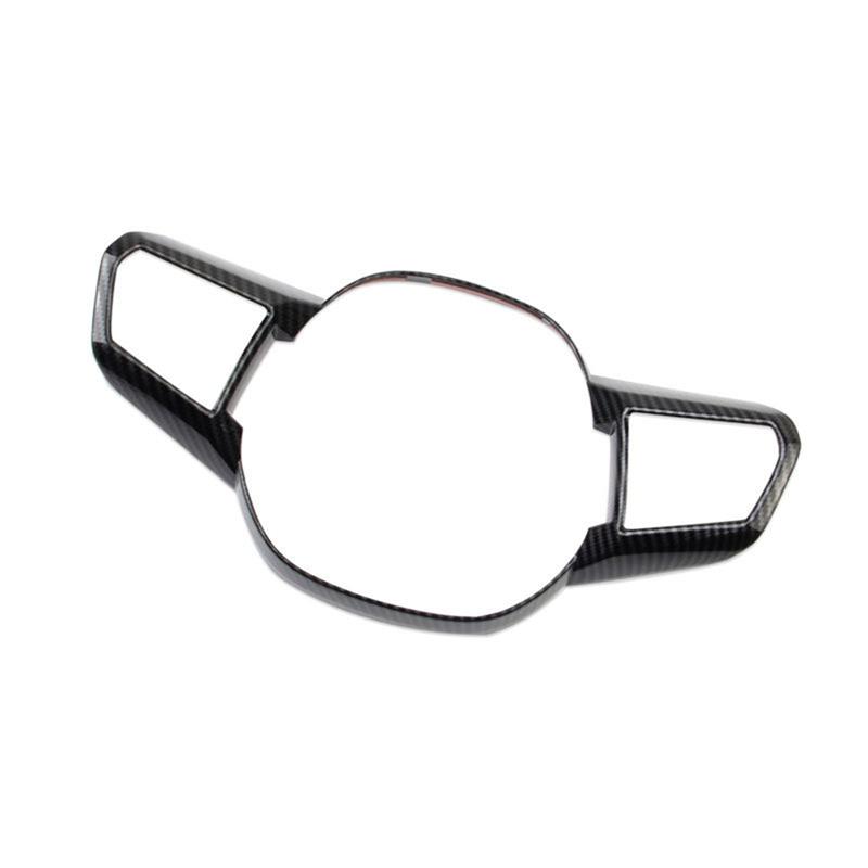 For BMW IX -2025 Steering Wheel Cover Trim Decorative Frame Car Interior Accessories ABS Carbon Fiber