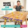 Colorful Desktop Table Tennis Game 5 Pong Balls Interactive Party Game  for Team Play