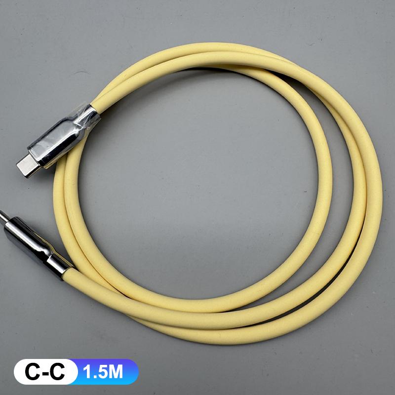 240W Pd3.1 Liquid Silicone Usb C Type-C Fast Charging Cable 15 16 17 S23 S24 S25