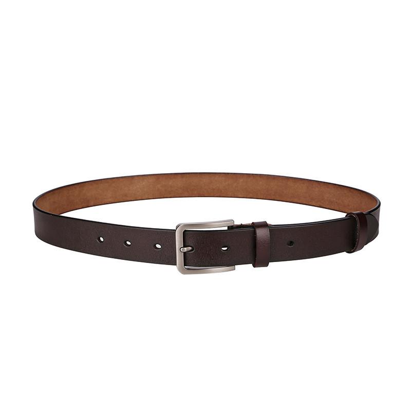 Stylish Belt Leather Men With Simple Design For Work And Casual Gift Settings