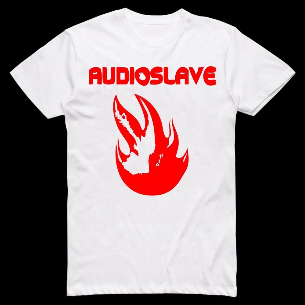 Retro Audioslave Band Short Sleeve Unisex All Size 11D288 Unisex T-Shirt L
