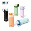 900ml Big Vacuum Flasks Water Bottle Insulated Leak-Proof Fitness Flask for Outdoor Workouts Portable Travel Thermoses