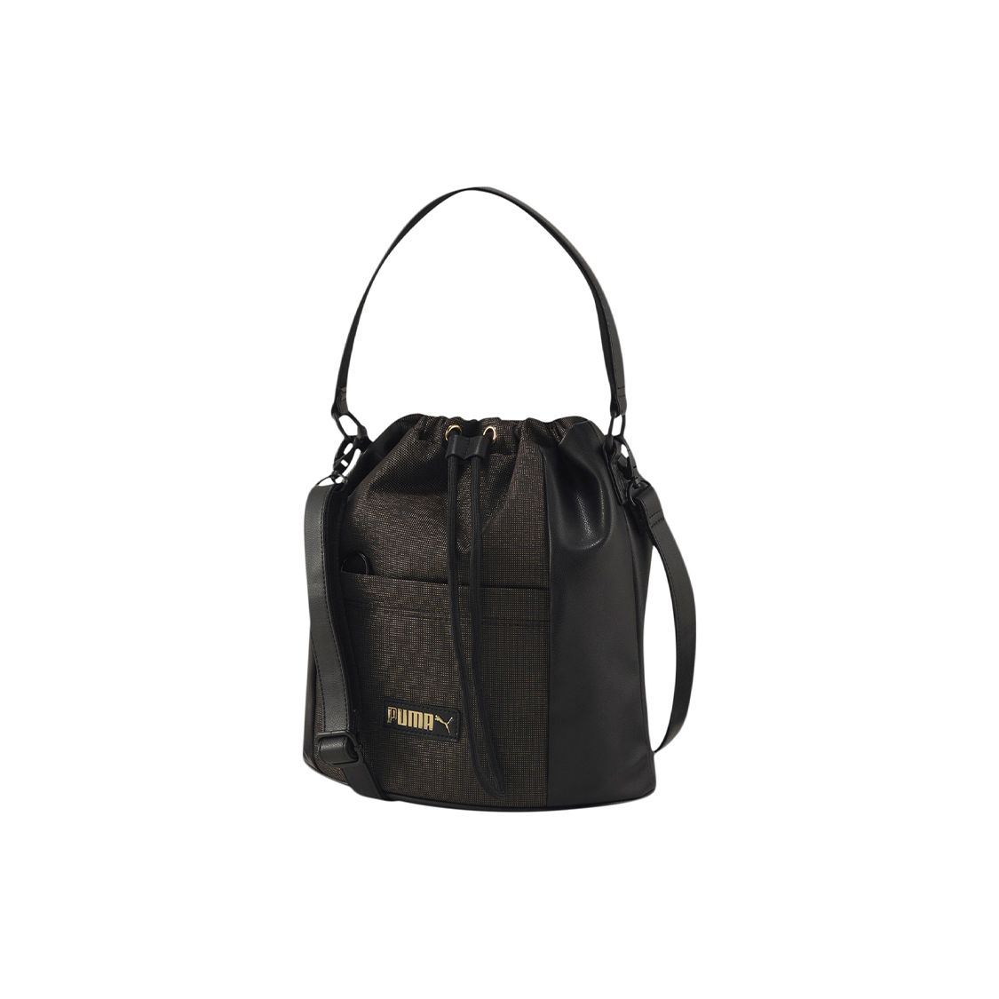 Puma Регулируемая сумка через плечо на шнурке Женская сумка через плечо Черная 077407-01 Black