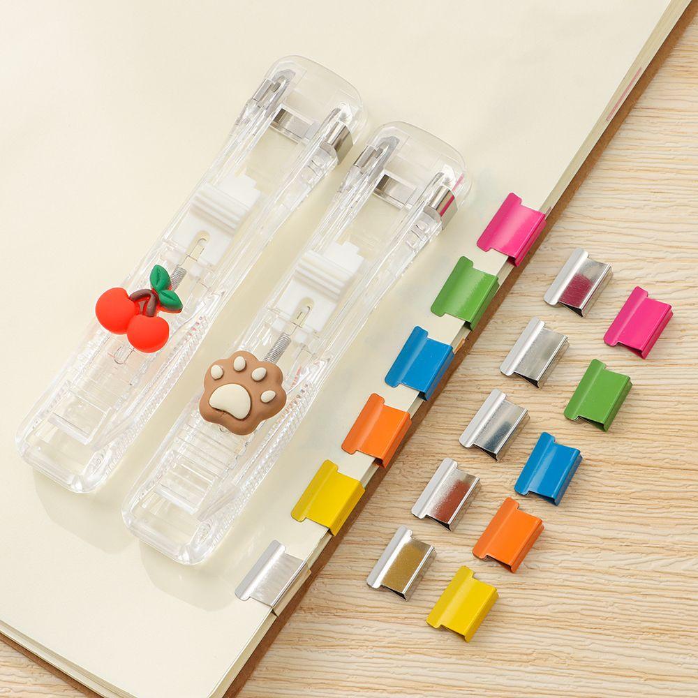Gifts Office Supplies Stationery Push Clip Remover Binder Stapler Paper Clips Document Binding
