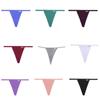 FINETOO Tanga suave de color liso para mujer, tallas M a XL
