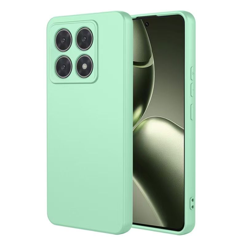 Luksusowe Etui z Płynnego Silikonu do Xiaomi Mi 14T 15T Pro Etui do Xiaomi 14T 15T Pro Matowe Miękkie Ochronne Tylne Etui