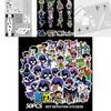 Lebhaftes 50-teiliges Teen Titans Go Sticker-Set zum Personalisieren von Gepäck und Fahrrädern