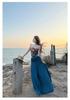 Ethnic Summer 2026 Beach Dress - Slimming Fairy Skirt for Sanya Travel