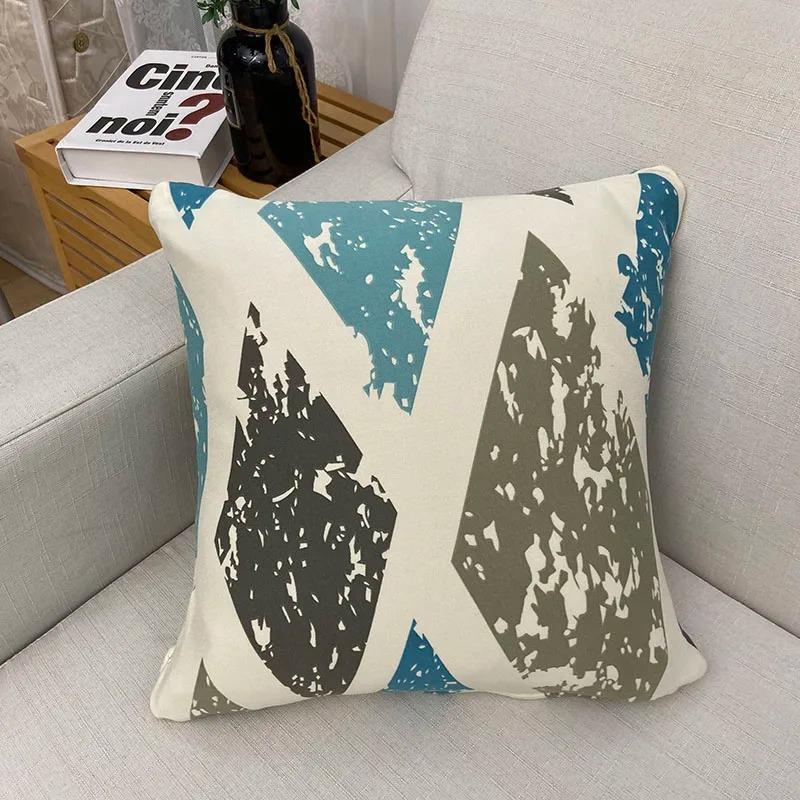 

Nordic style multiple pattern types polyester cushion cover 45x45 cm room bedroom sofa pillow cover 45x45cm-1pcs
