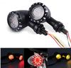 12V Motorcycle LED Turn Signal Brake Running Lamp Modified Bullet Turn Signal Lights LED Universal Motorcycle Indicator Lamp