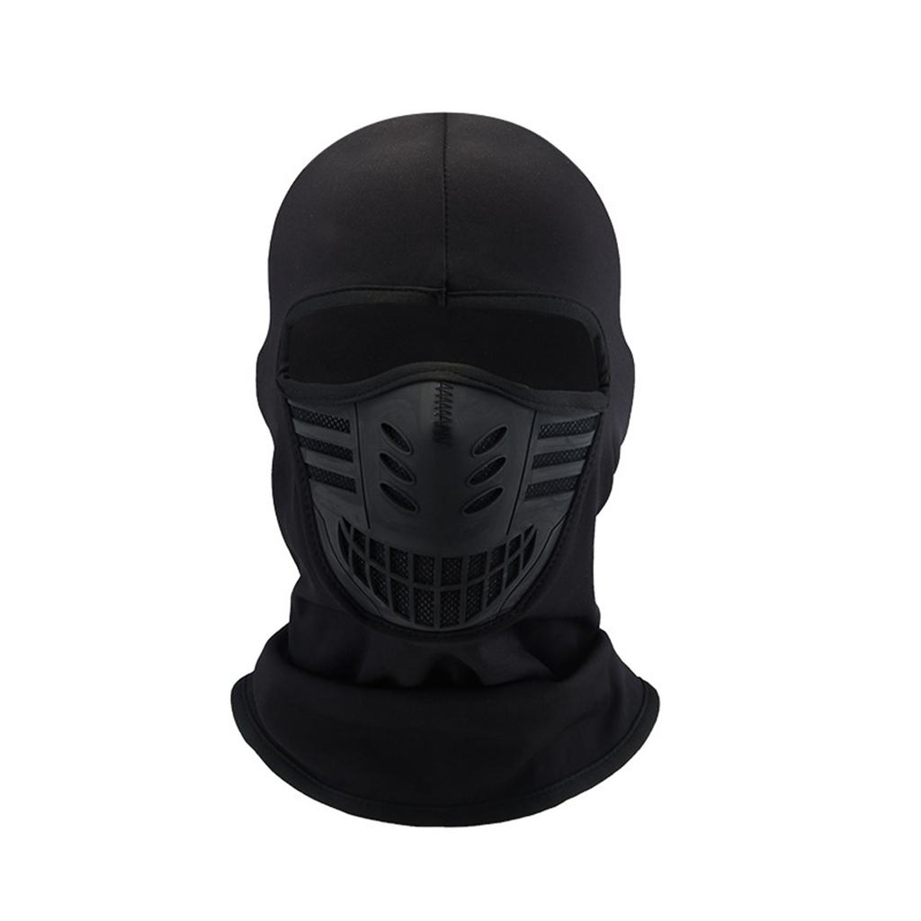 Motorcycle Face Mask: Breathable, Elastic, Warm, And Windproof, Suitable For Driving And Climbing.