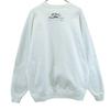 OLD 80s 90s Long Sleeve Golf Print Sweat Sweatshirt with Fleece Lining Men's Used