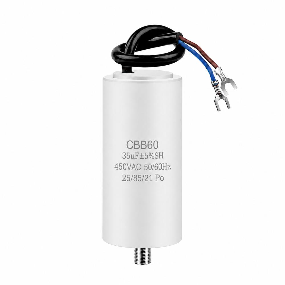 4UF-100UF CBB60 Capacitor 450V Start Capacitor Durable Washer Capacitor