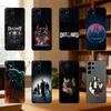 D-Disturbed Band Believe Phone Case For Samsung S25,24,23,22,30,21,10,9,Ultra,Plus,Lite Soft Black Case