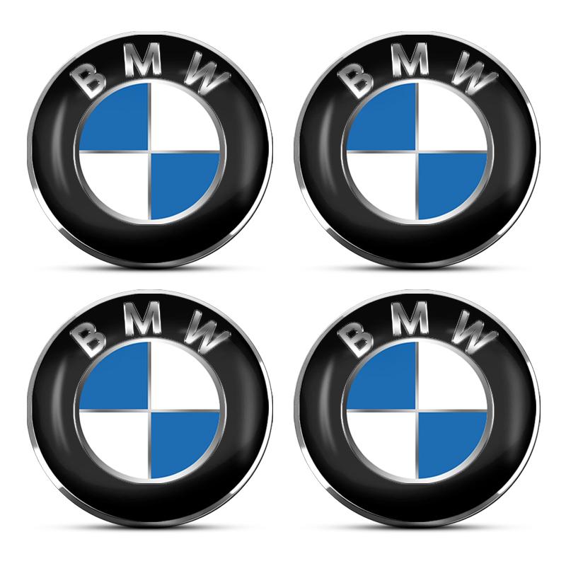 4Pcs 56MM Car Wheel Center Hub Caps Rim Caps Covers Emblem For BMW E34 E46 E39 E38 E90 E60 E36 F30 F30 F10 E92 E38 E91 G30 G38 M3 M5