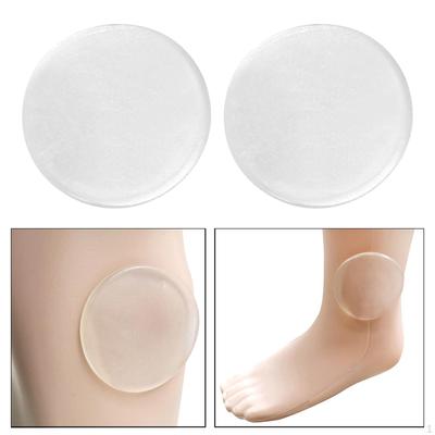 2 Pieces Ankle Cushion Pads Gel Disc Diameter 65mm Protector Brace for