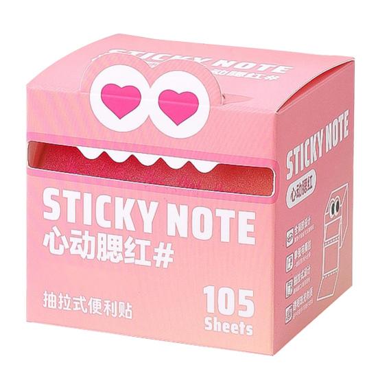 Cute Animal Sticky Notes Self Adhesive Cartoon Animal Memo Pads Pull-Out Sticky Notes To-Do List for Office School Supplies