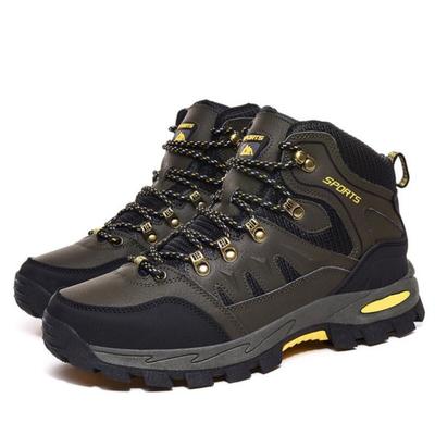 Winter Spring Autumn Casual Sports Shoes Outdoor High Top Couple Mountain Climbing Travel Independent Station Non Leather