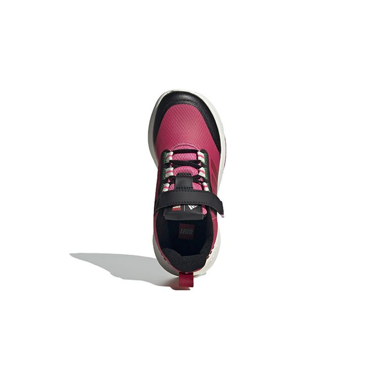 Adidas LEGO x Racer TR Little Kid Pulse Magenta Kids Sneakers Pink Maroon Off-White GW4001
