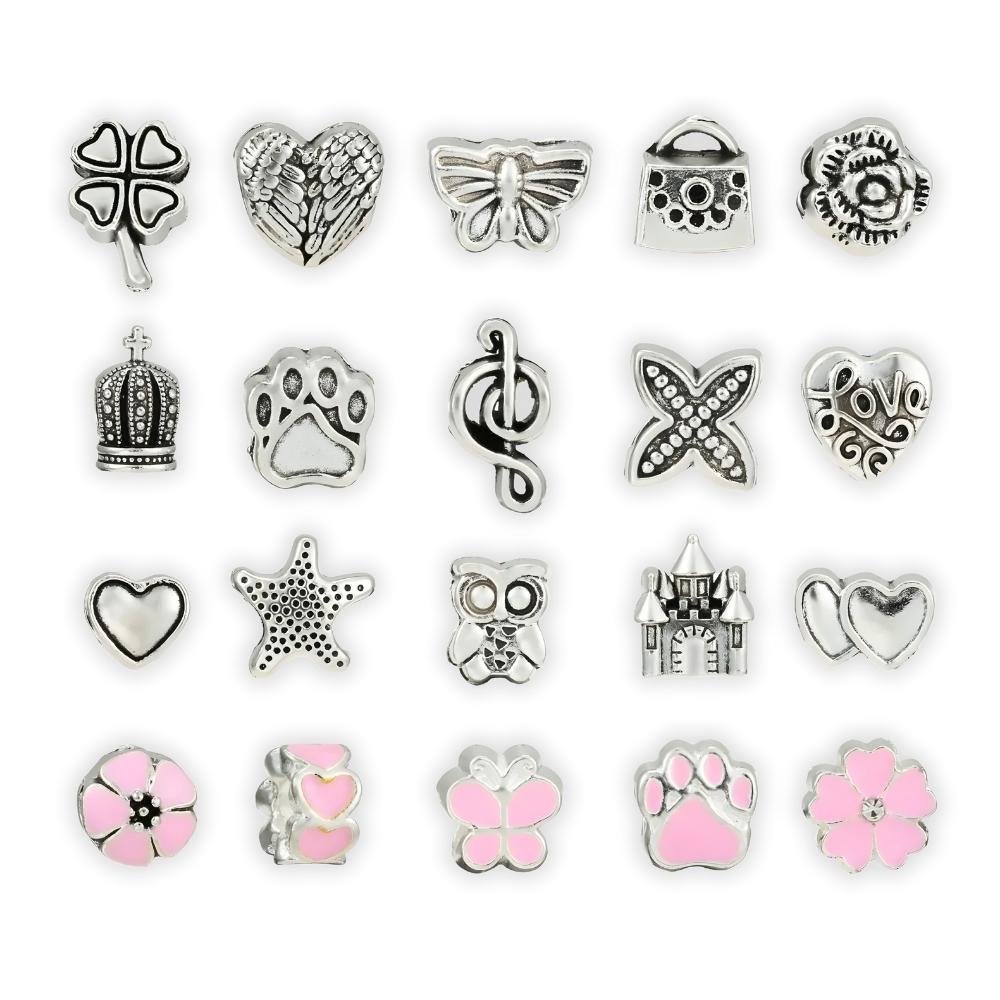 Jewelry making kit beads bracelets pendants charms gift