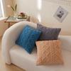 Plush Solid Color Pillow Bed Bedside Pillow Core Sofa Pillow