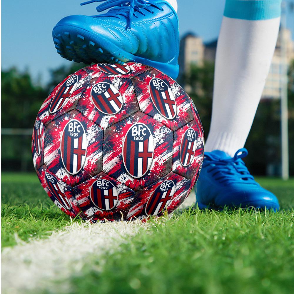Bologna FC Size 5 Standard Football Durable Training Match Soccer Ball for Adult Outdoor Sports